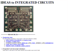 Tablet Screenshot of idea2ic.com